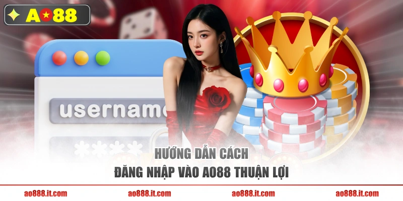 Hướng dẫn cách đăng nhập vào AO88 thuận lợi